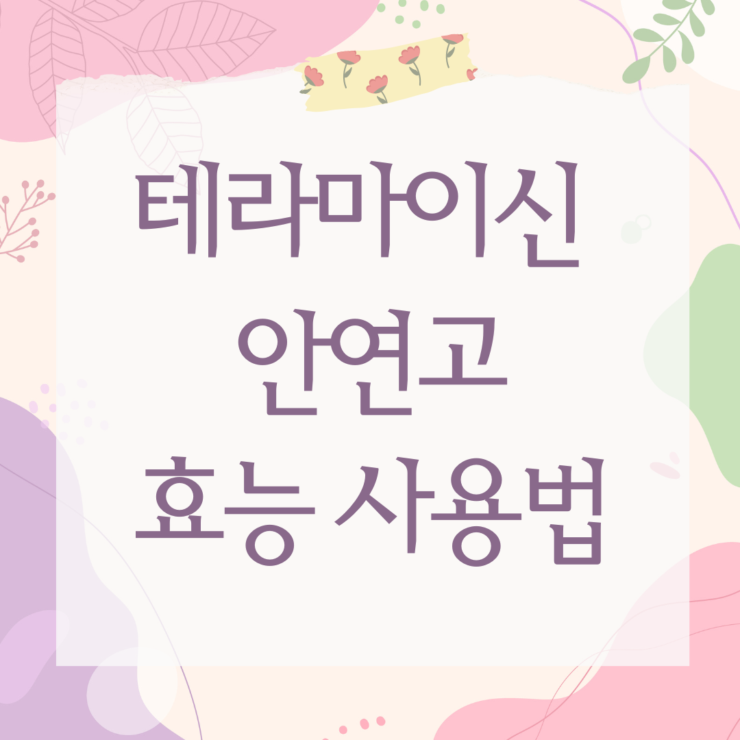 테라마이신 안연고